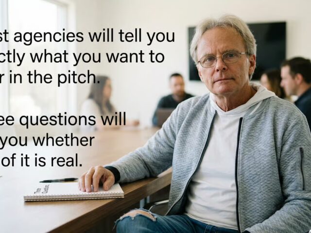 Your site has about 8 seconds to answer one question for a serious buyer. Most sites answer a completely different question.