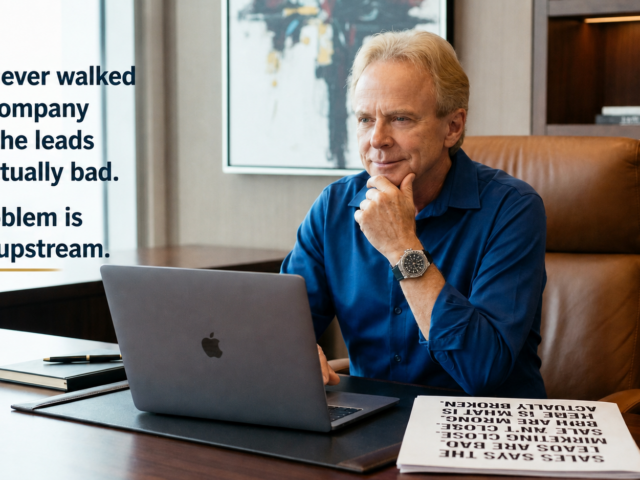 Most audits produce a 40-page PDF. Mine produces three decisions. Big difference.