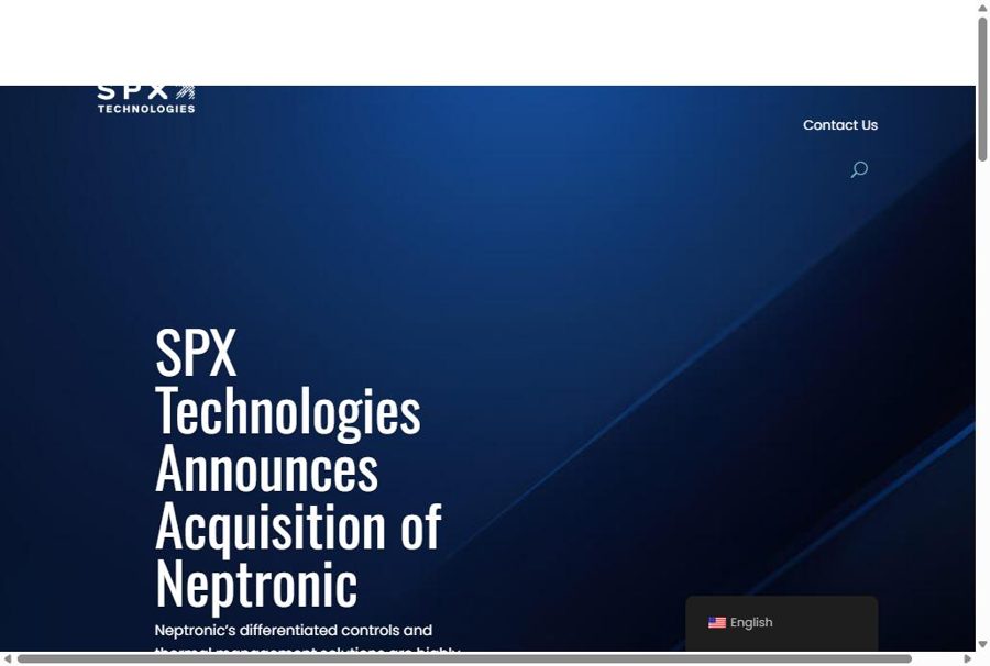 General Signal Corporation website homepage