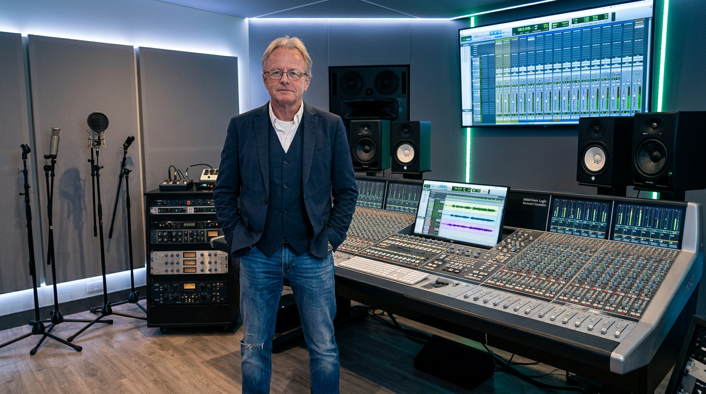 Dan Elliott in the Appture Digital Media production studio in Dallas